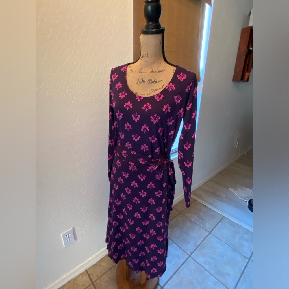 Boden size 12 purple dress